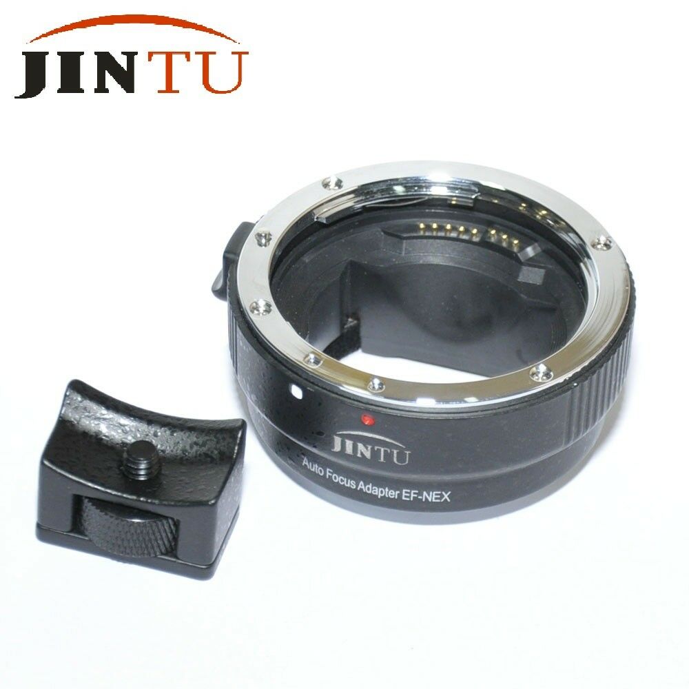 Jintu Autofocus Adapter Voor Canon Eos Ef Lens Sony Nex A6500 A7 A7r A7s VG10,VG20,VG30,VG900 A5000 A6000