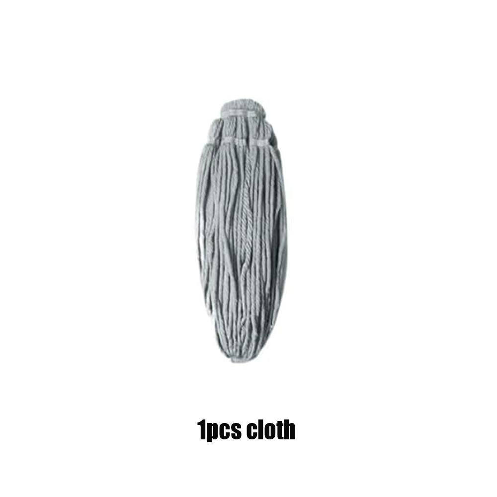 2in1 gedehydrateerde dweil Zelfwringende twist-mops Zeer absorberende 360 draaibare verstelbare microvezel nat- en droogmop voor vloerreiniging: WHITE