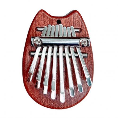 Portable 8 Key Mini Kalimba Finger Thumb Piano Marimba Musical Instrument Colorful Kalimba Music Instrument children: Cat