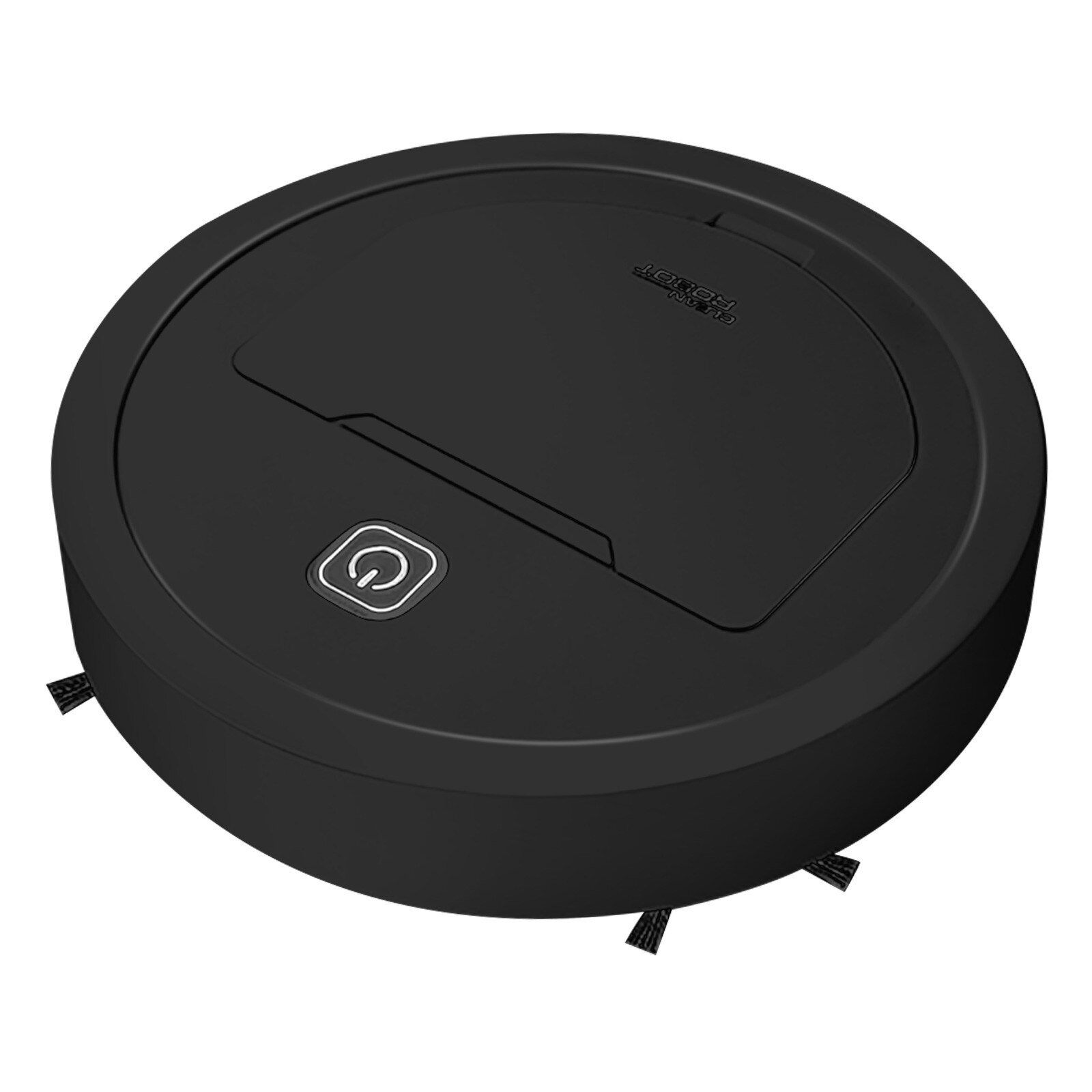 Robot Stofzuiger Smart Stofzuiger Voor Thuis Automatische Stofverwijdering Schoonmaken Sweeper Afstandsbediening: Black 