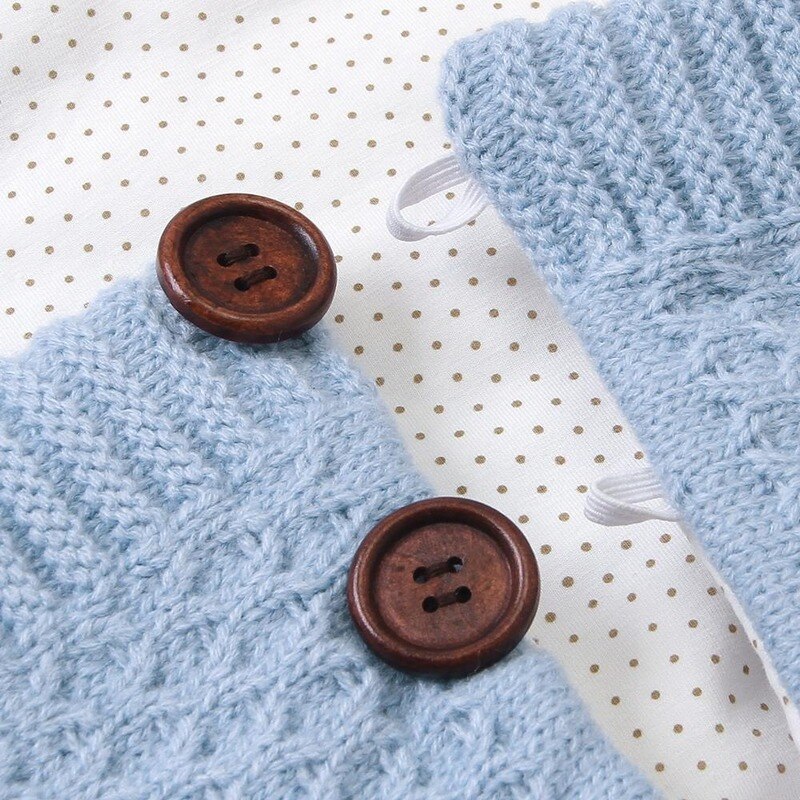 Baby Sleeping Bags Newborn Bebes Swaddle Wrap Gowns Winter Warm Knitted Stroller Sleep Sack for Infant Boys Girls Envelopes 0-6M