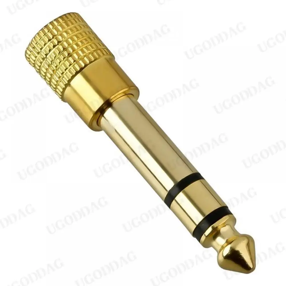 Headphone Audio Adapter Amplifier Jacks 6.5mm Male To 3.5mm Female Adapter Connector Microphone AUX Cable With 6.35 3.5 MM Jack