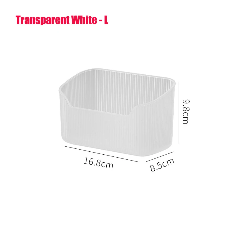 Caja de almacenamiento de escritorio para inodoro, contenedor de cosméticos, encimera de baño, caja de clasificación, organizador de maquillaje y brochas cosméticas de gran capacidad: Amarillo