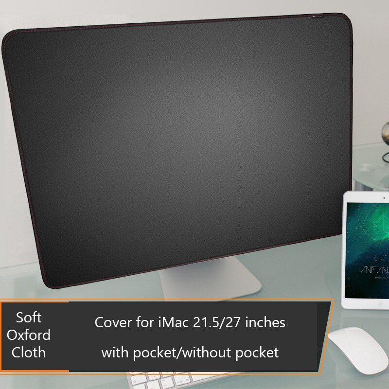 Soft Oxford Cloth Cover for Laptop 27/21.5inches Desktop Computer Dustproof Cover Monitor Computer Protection Case