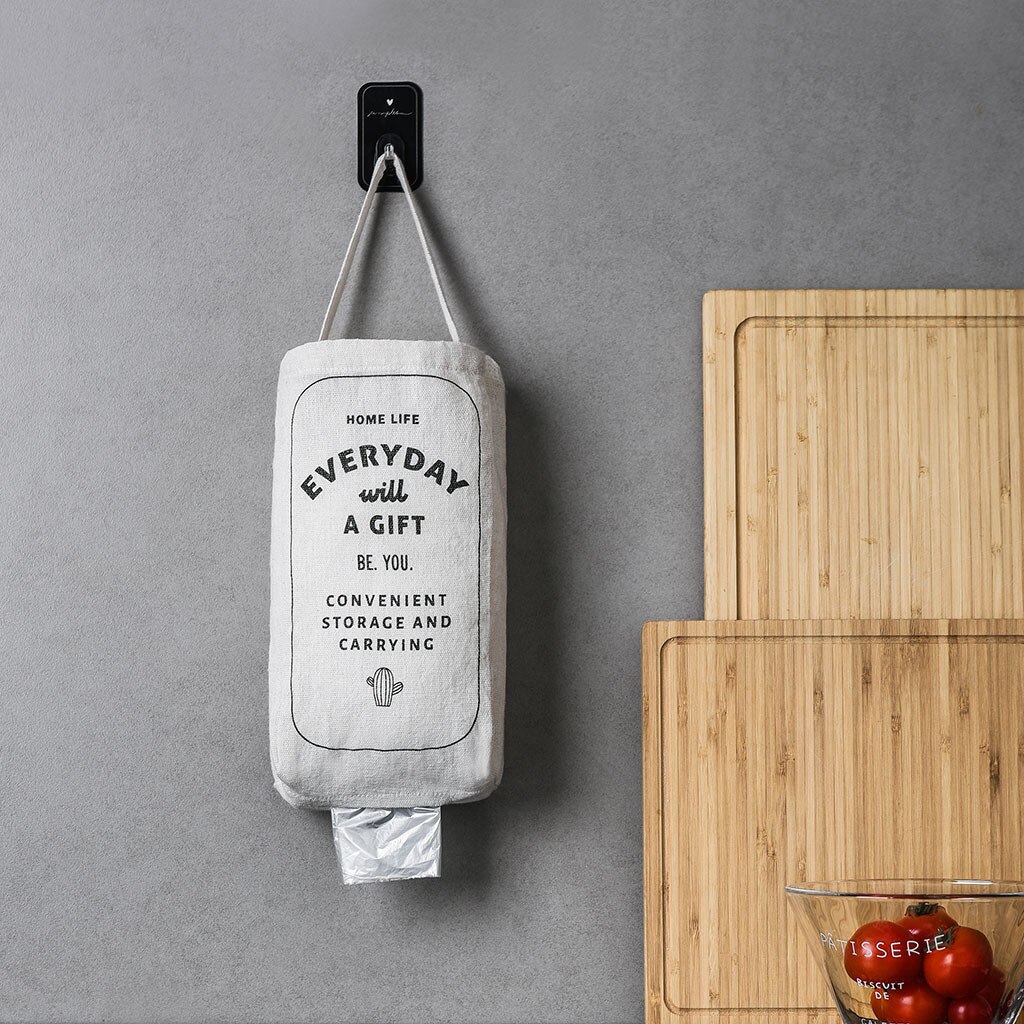 Hanging Kitchen Garbage Bag Storage Packing Organizer Organizer Storage Bag Organizer Waterproof Bedroom Home Office Container