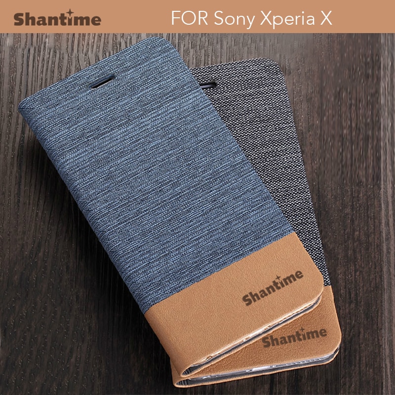 Book Case For Sony Xperia X Flip Case Pu Leather Phone Case For Sony Xperia X F5122 F5121 Business Case Tpu Silicone Back Cover