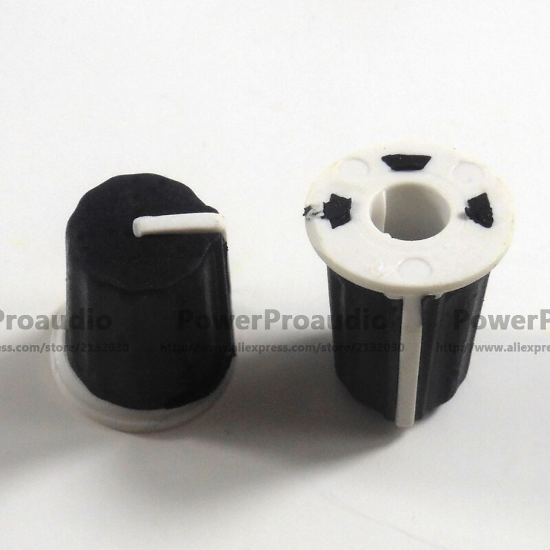 100PCS Sostituzione Nero EQ Rotary Knob Per Pioneer DJ MIXER DJM djm-2000 900 850 750 700 800, - DAA1176 DAA1305 NERO