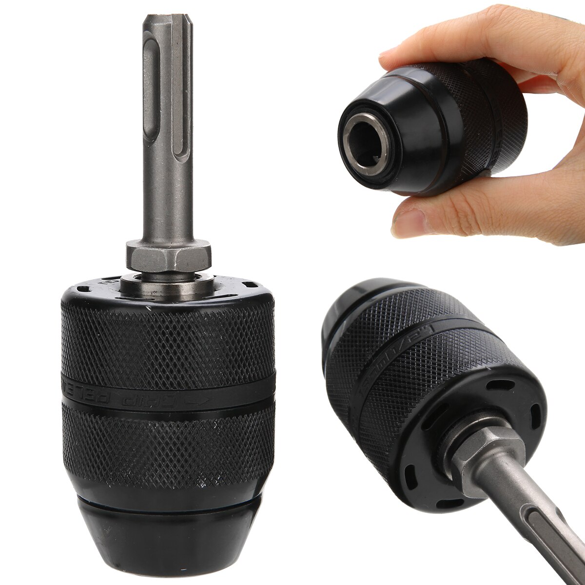 Heavy Duty 13mm 1/2-20UNF Keyless Drill Chuck Keyless Drilling Adapter Converter With SDS Adaptor Hardware Tool Accessories