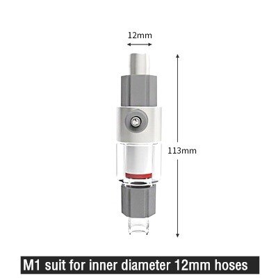 Aquarium Inline CO2 Atomizer Diffuser External Reactor For Aquatic Plant Tank Fish Tank Aquarium Accessory: M1