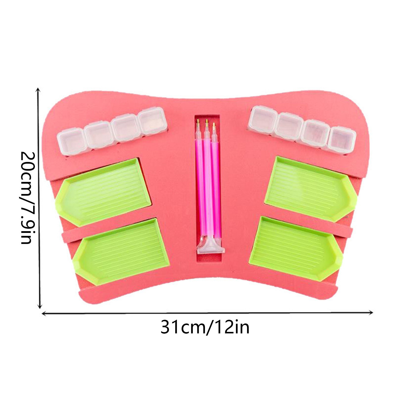 Diamond Multi-Boot Schilderen Lade Houder Kralen Opbergvak Punt Boor Pen Boor Klei Organizer Opbergdoos Diy Craft # Yj: B