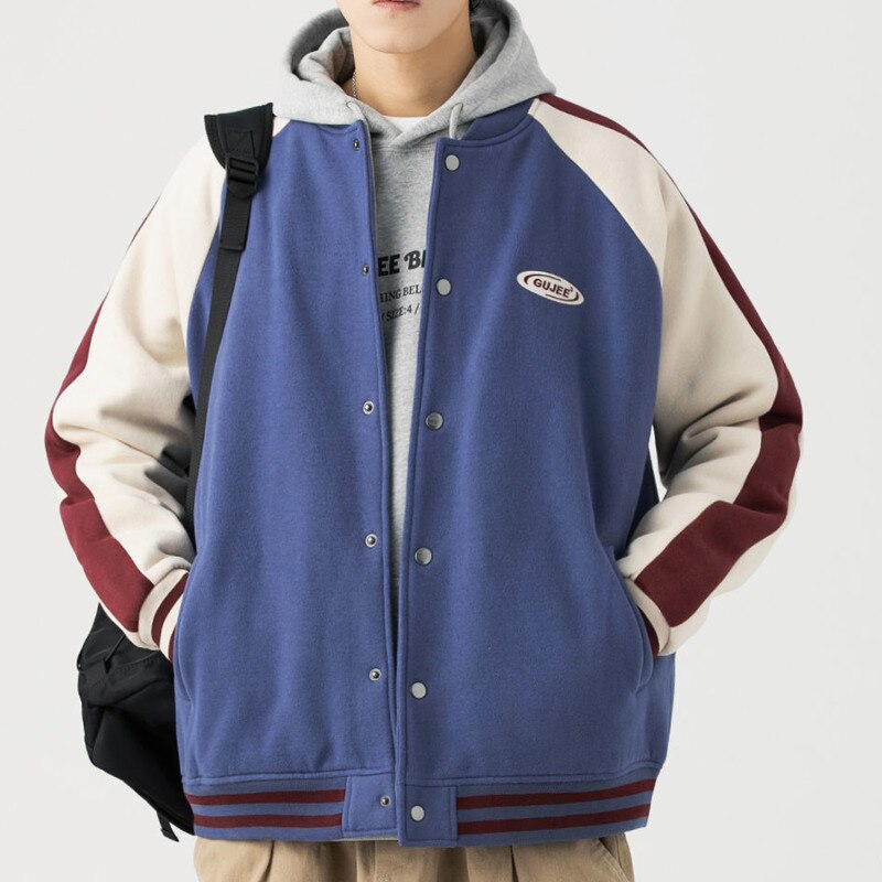 2022 Mens Clothing Goth Varsity Bomber Cyber Y2k Jacket Spring Baseball Basic Jaket Men Techwear Cardigan For Women Coat Autumn