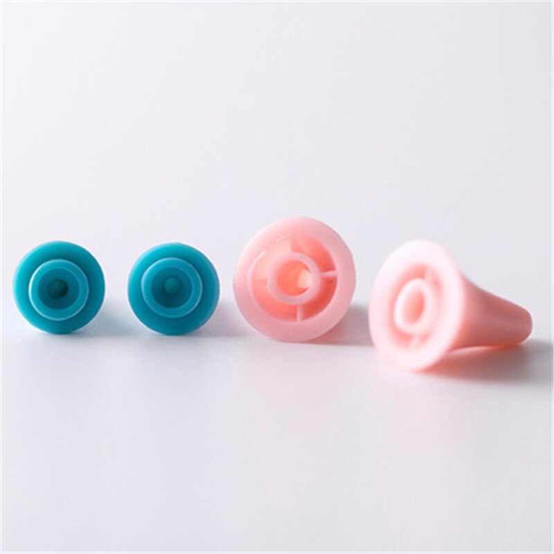 1/10 Pcs Rubber Cone Shape Knit Knitting Needles Cap Tips Point Protectors for Knitting Craft Sewing Accessories