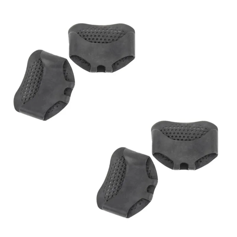 2/4/6pcs Silicone Metatarsal Pads, Toe Separation Foot Pads, Orthopedic Foot Massage Insoles, Forefoot Socks, Foot Care Tools: GRAY