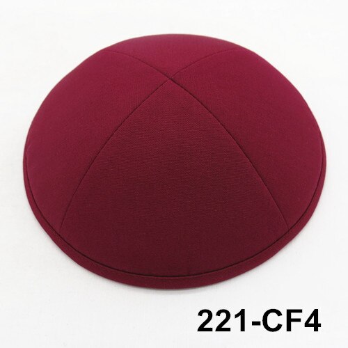 Bomuldstwill kippah ,19cm kipa, kippot, jødehat, skullies & beanies, yarmullka, kasket
