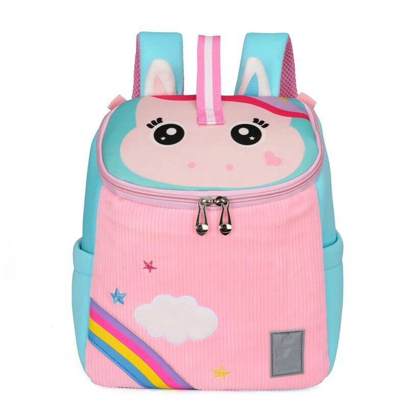 Cartoon kindertassen voor peuters en kleuters, rugzak met dinosaurusprint, kleur duroy, schattige bij, anti-verloren schooltas voor baby's: A