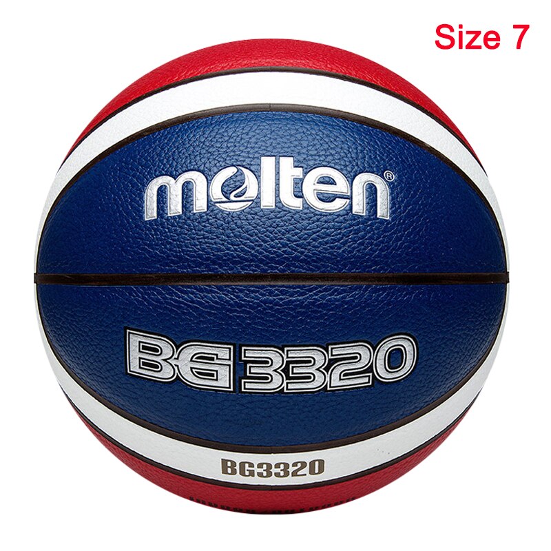 Men Basketball Ball PU Material Size 7/6/5 Outdoor Indoor Match Training Basketball Women baloncesto: B7G3320 Size 7