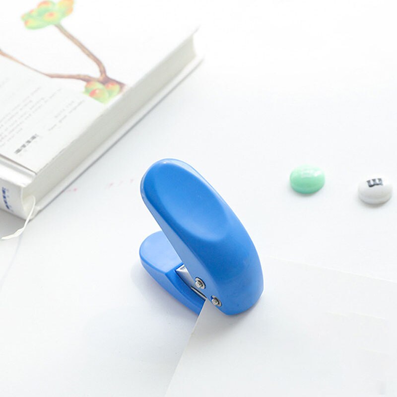 Manuelle Papier schlagen See Werkzeuge Handwerk Locher 12mm Tiefe Tasche-größe Mini Einzigen See 1Stck Büro schule Liefert