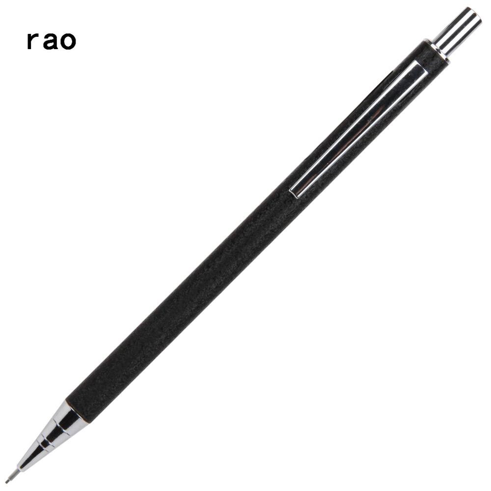 Luksus 709 metal mekanisk blyant kontor skole glat skrift skitse tegne penne kunst automatisk blyant: B