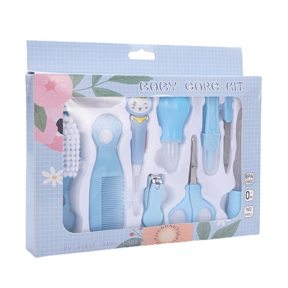 1 Set conveniente leggero facile da pulire Set per la cura della toelettatura multifunzionale a risparmio energetico Kit tagliaunghie per bambini:  Blue