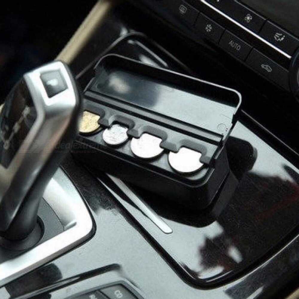 Mini Coin Case Plastic Coin Storage Box 11.5 X 4 X 3.5 Cm