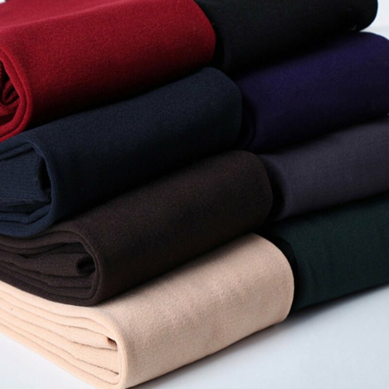 Legging en velours épais doublé polaire pour femme, pantalon Slim, extensible et thermique, haute élasticité et bonne , collection automne et hiver