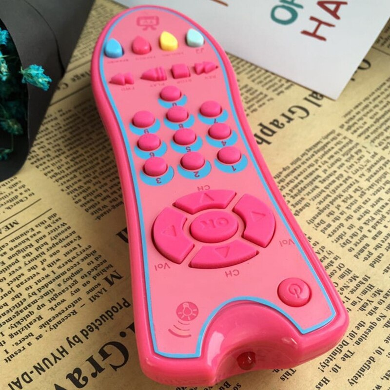 Baby Speelgoed Muziek Mobiele Telefoon Tv Afstandsbediening Vroege Educatief Speelgoed Nummers Afstandsbediening Leren Machine