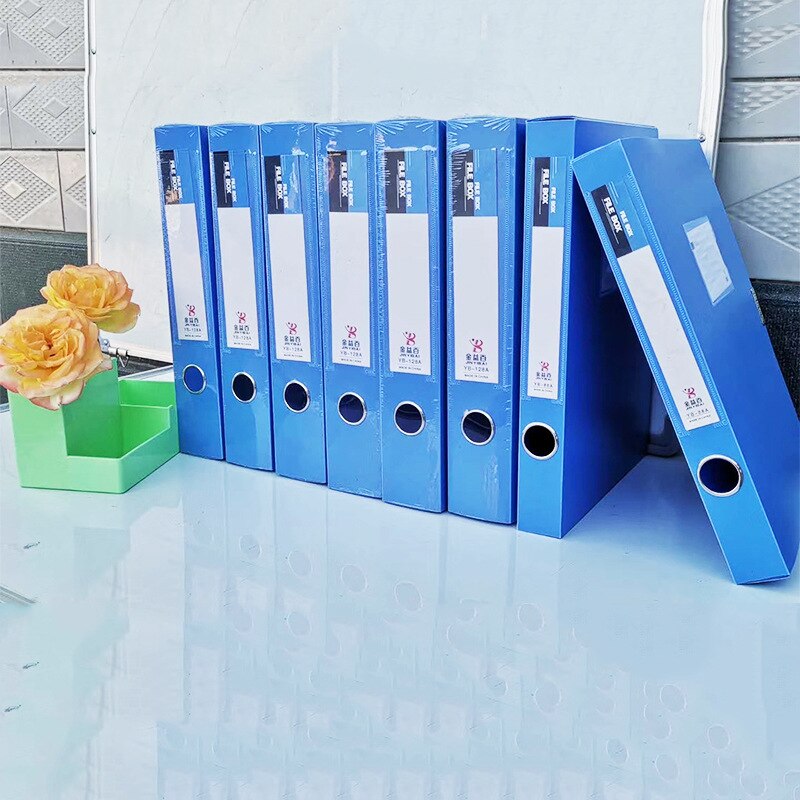 Office file box file box plastic file box storage box PP plastic folder customization