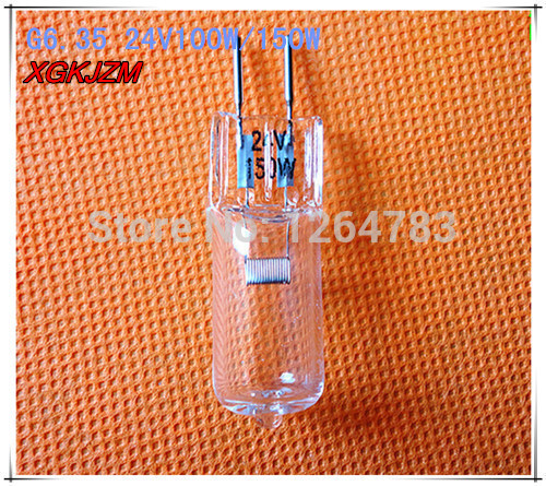 G6.35 24 v 100w / 150w fcs 64640 7158 xhp operation skuggfri lampa projektorlampa 10 st/lot!