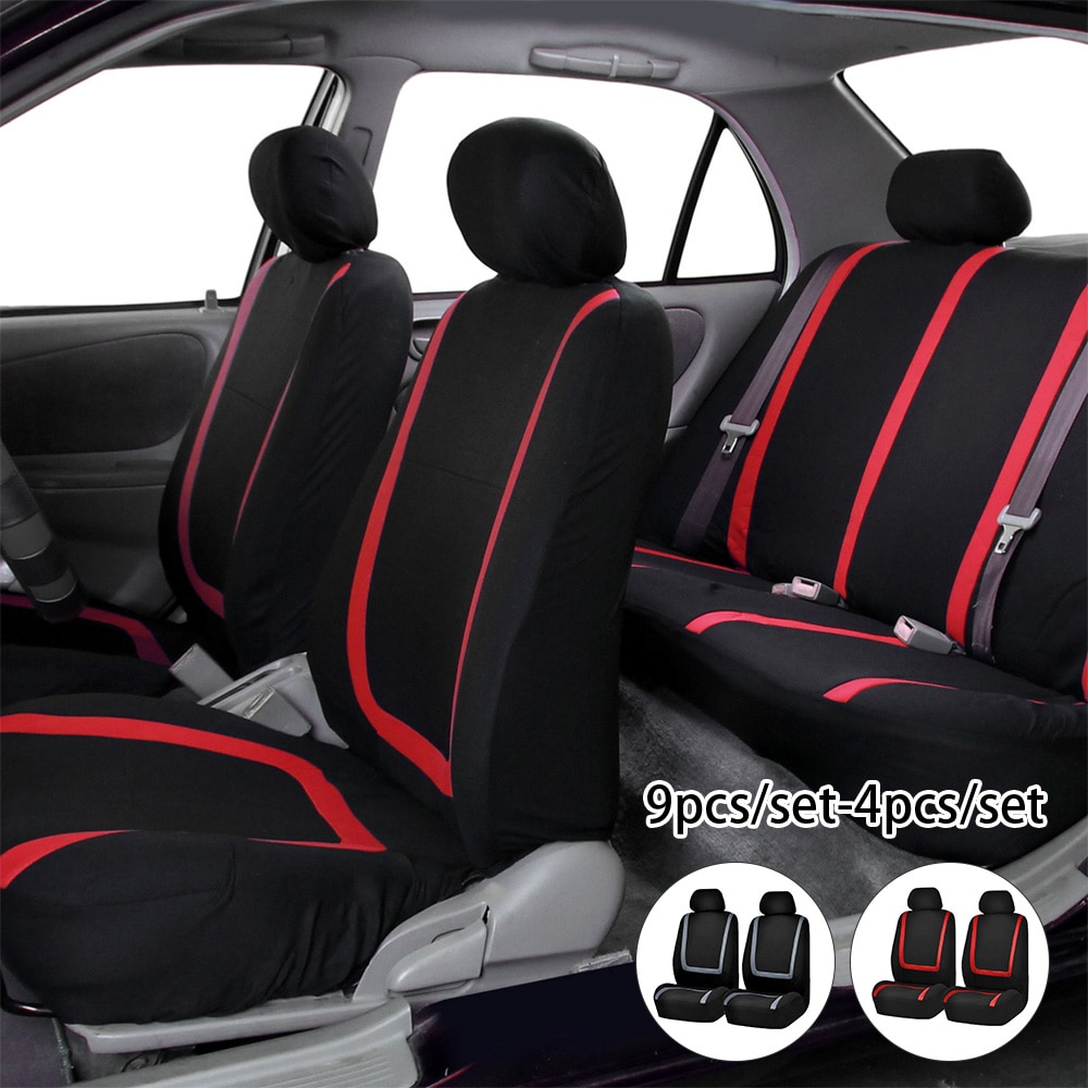 4/9Pcs Algemene Auto Bekleding Auto Interieur Accessoires Slijtvaste Zetel Decoratie Auto Styling Voor Vier seizoenen