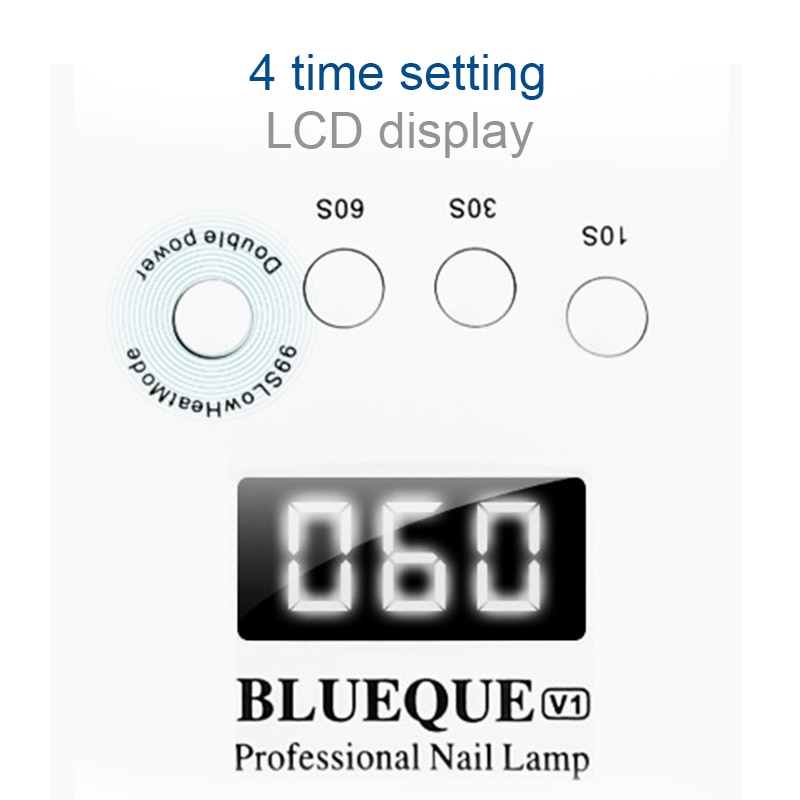UV Lampe Nagel Trockner 168W Lampe für NäGel Manikübetreffend Maschine Leistungsstarke Nagel Lampe Gel Nagel für Polnische Gel Mangel trocknen UV LED Lampe