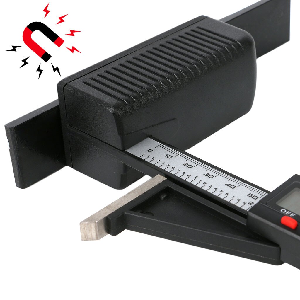 Digital höjdmätare 0-150mm/6 "ok elektroniskt mätverktyg för träbearbetning
