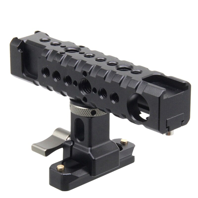 Camera Cage Top Handvat Voor Sony Canon Nikon Camera Konijn Kooi Fotografie Vlog Schoen Chute Camera Handvat