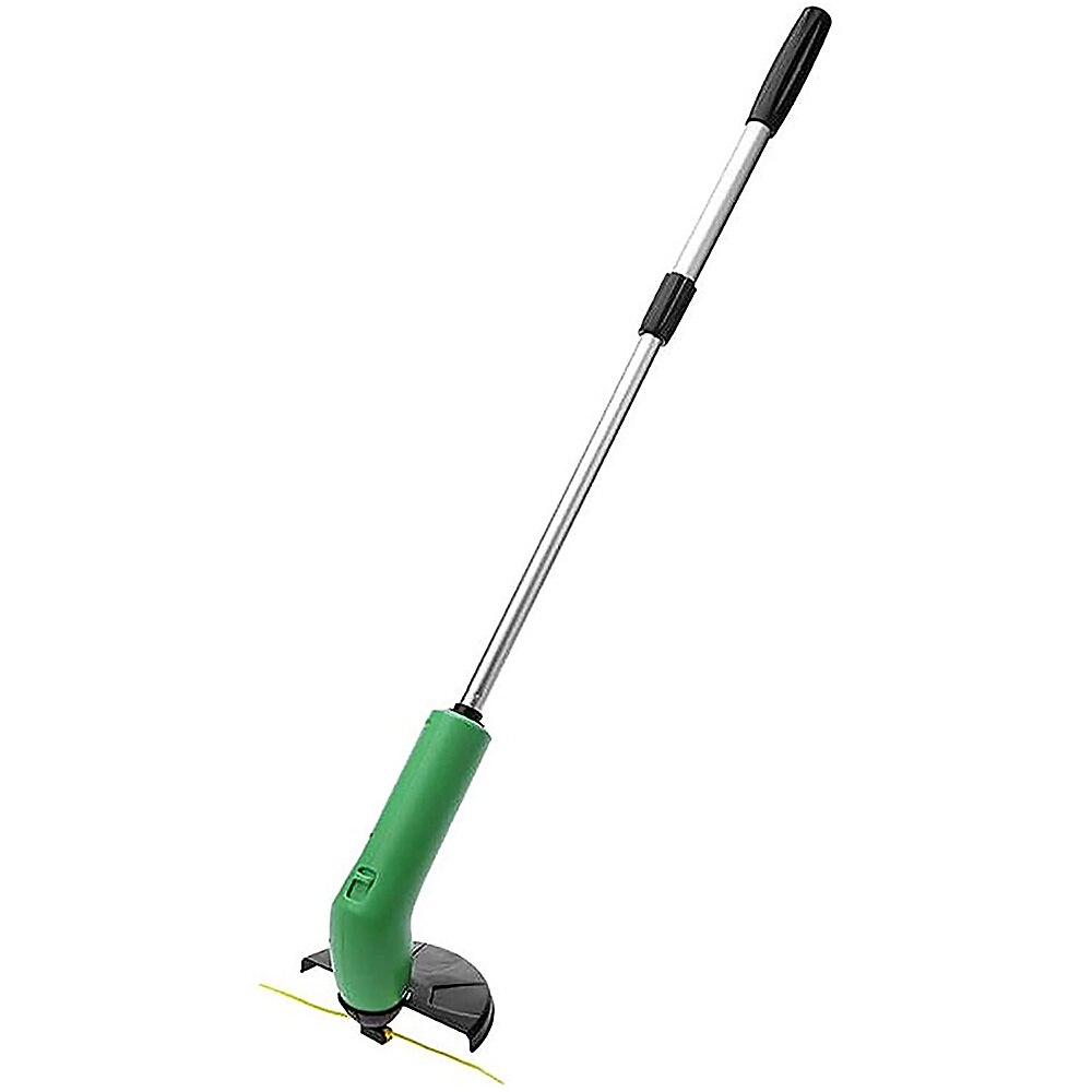 Portable Handheld Grass Trimmer Cordless Battery String Trimmer Edger Telescopic Trimming Tool for Home Garden Mini Lawn Mower