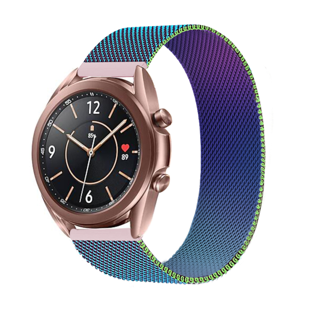 Correa Milanese Loop para Amazfit Bip S, correa de acero inoxidable para Samsung galaxy watch, 46mm gear s3, 20mm, 22mm, 18mm, 24mm, 23mm