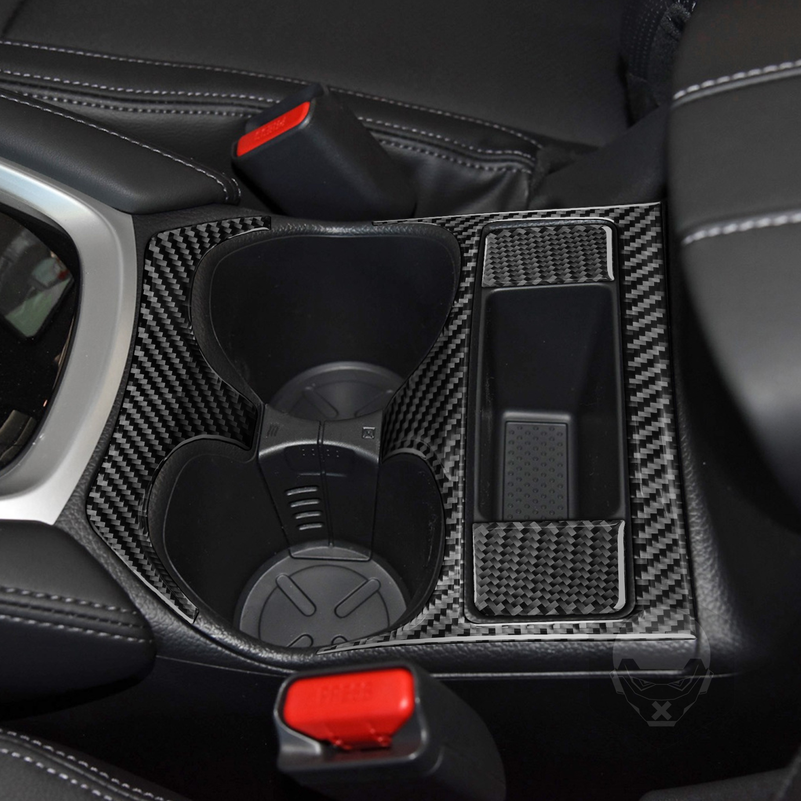 Voor Nissan X-Trail Rogue T32 Accessoires Carbon Fiber Interieur Auto Bekerhouder Panel Trim Sticker decoratie