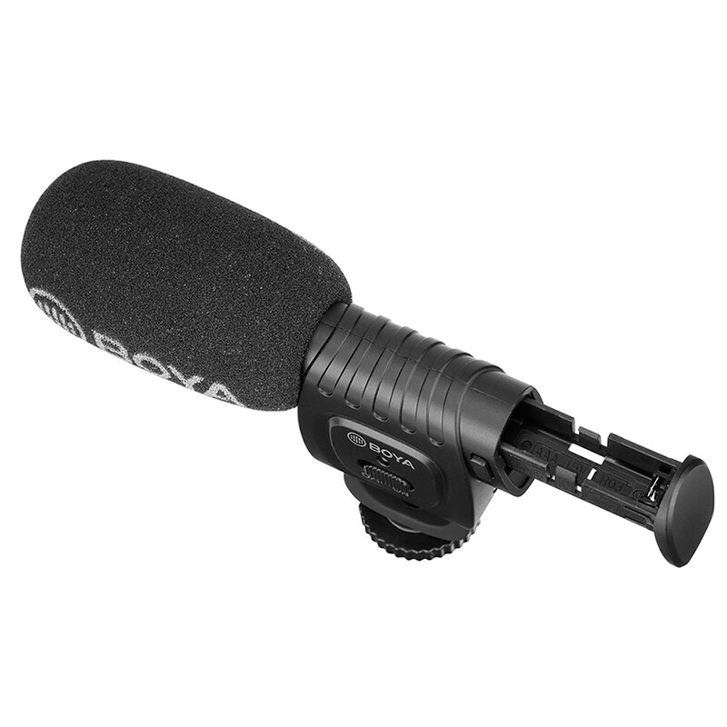 BOYA BY-BM3011 Op Camera Record Microfoon voor Canon Sony Nikon DSLR Camera Smartphone 3.5MM Jack Koude Schoen Youtobe Vlog mic