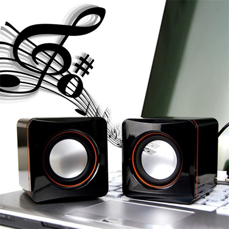 Populaire Multimedia Mini USB Speaker Voor Notebook/PC/Computer/MP3/MP4 beste 2.0 pc 5 v speakers usb powered voor tablet pc