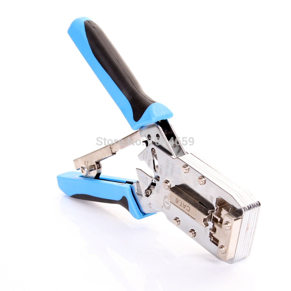 Multifunctional RJ45 8P Network RJ11 Cable Ethernet Cat 6 Terminals Crimping Tool Plier Crimper