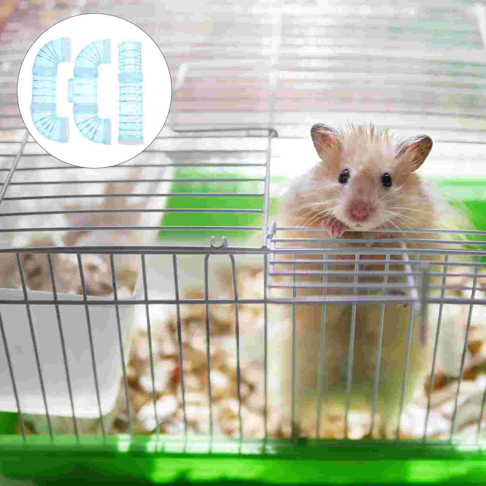 Photo inspiration: Hamster Cage Maze Systems For Experienced Owners Reference: 1 Set Plastic Hamster Tube Hamster Cage Maze Conne