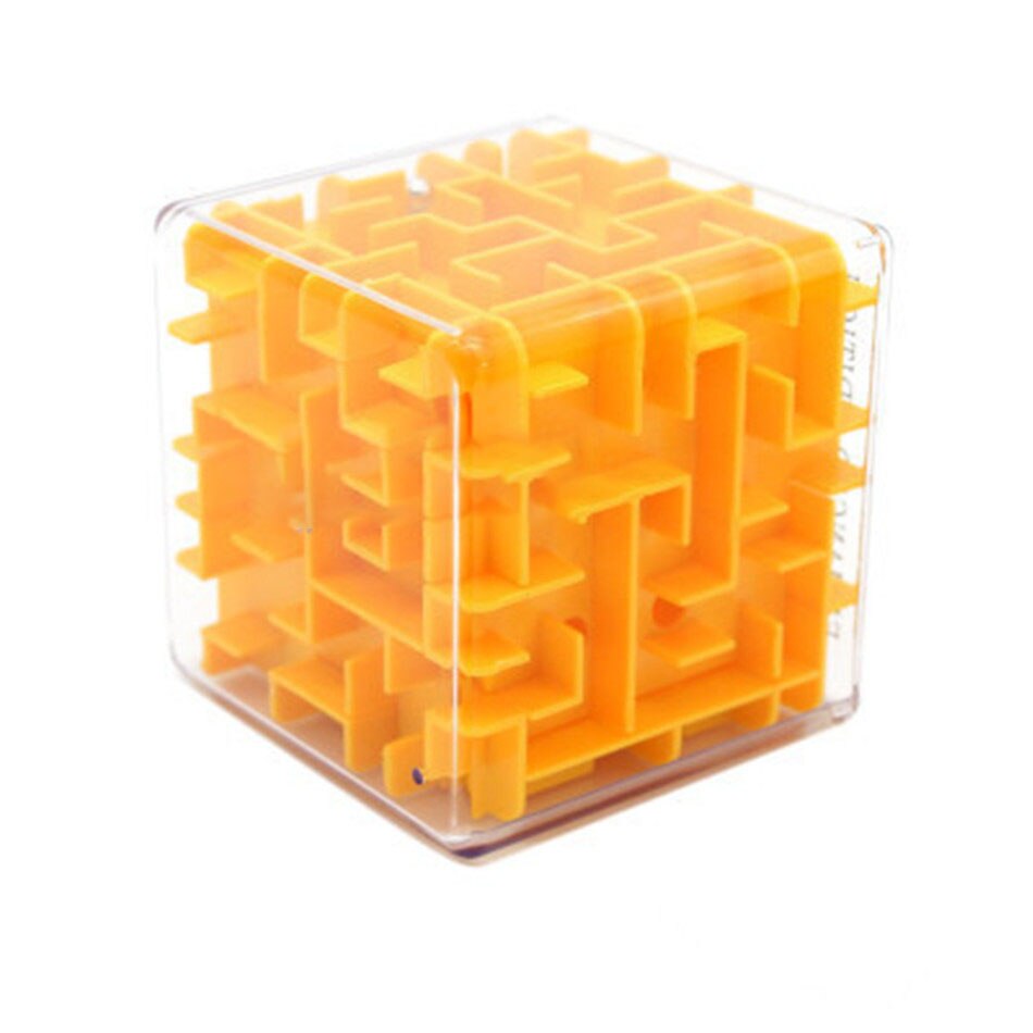 3D Labyrinth Würfel Puzzle - 2-in-1 Kugellabyrinth Spiel Für Groß Und Klein