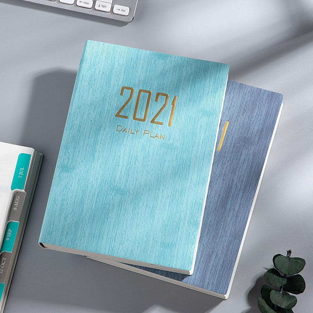 Time Management Schedule Book Color Calendar Notebook Dates Reminder Planner Table Timetable V4J1