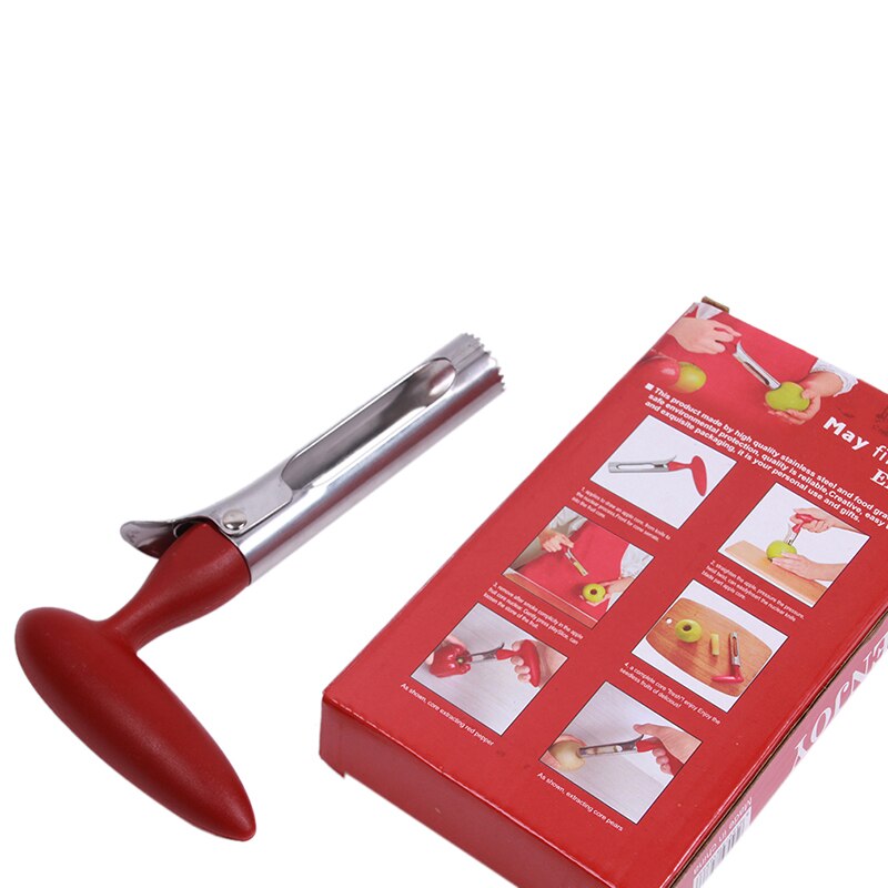 Appel-peer chili-ontpitter roestvrij staal fruit-perenontpitter ontpitter easy twist keuken kernboor