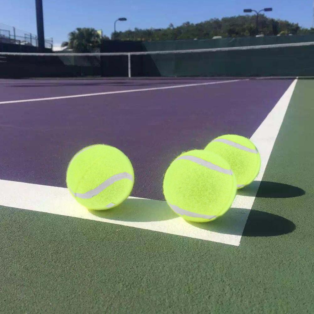 Woolen Training Tennis Ball Detachable String High Elasticity Self-Study Practice Ball School Fun Club Competition Training Ball