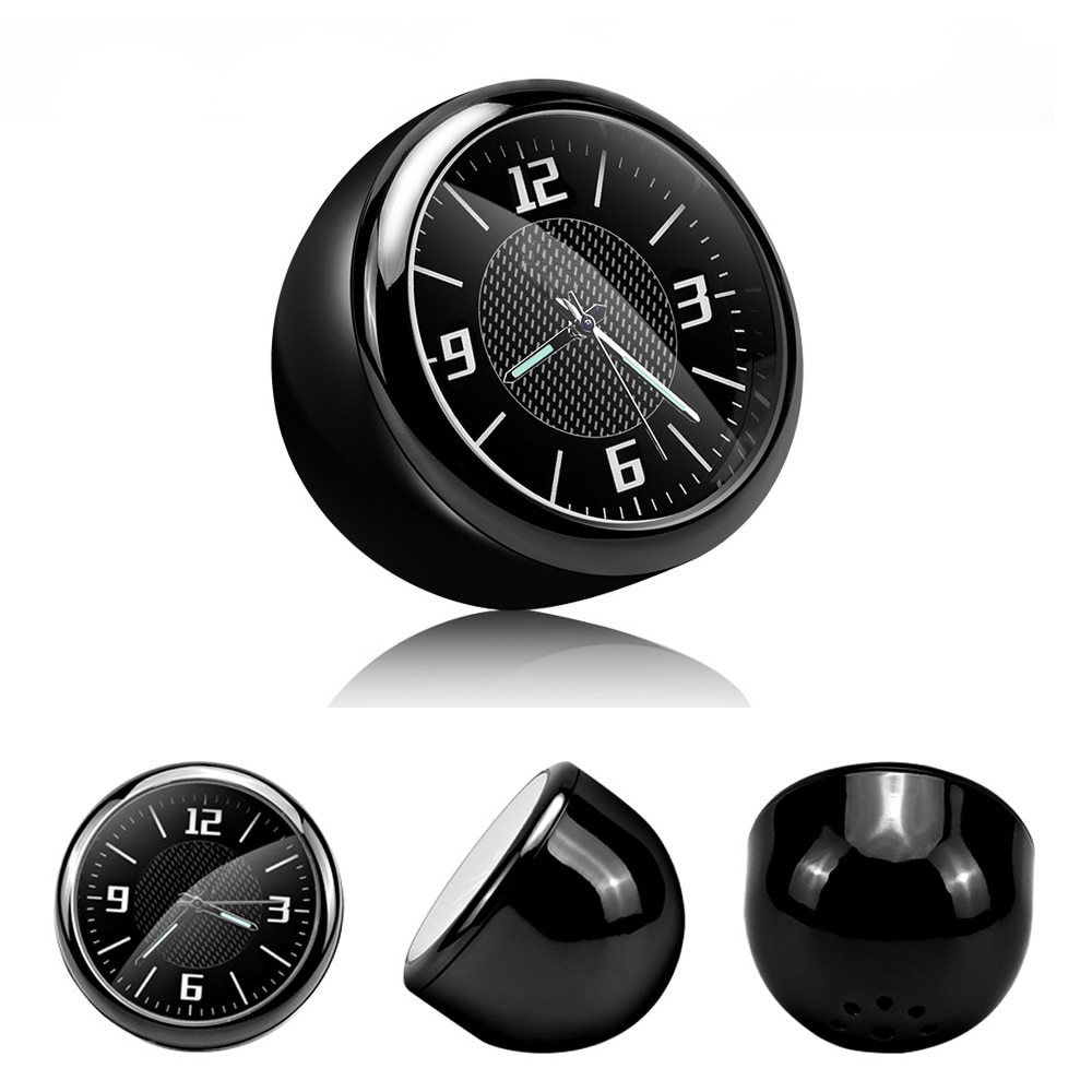 Auto decoratie elektronische meter auto klok uurwerk auto interieur ornament auto sticker horloge interieur in auto accessoires