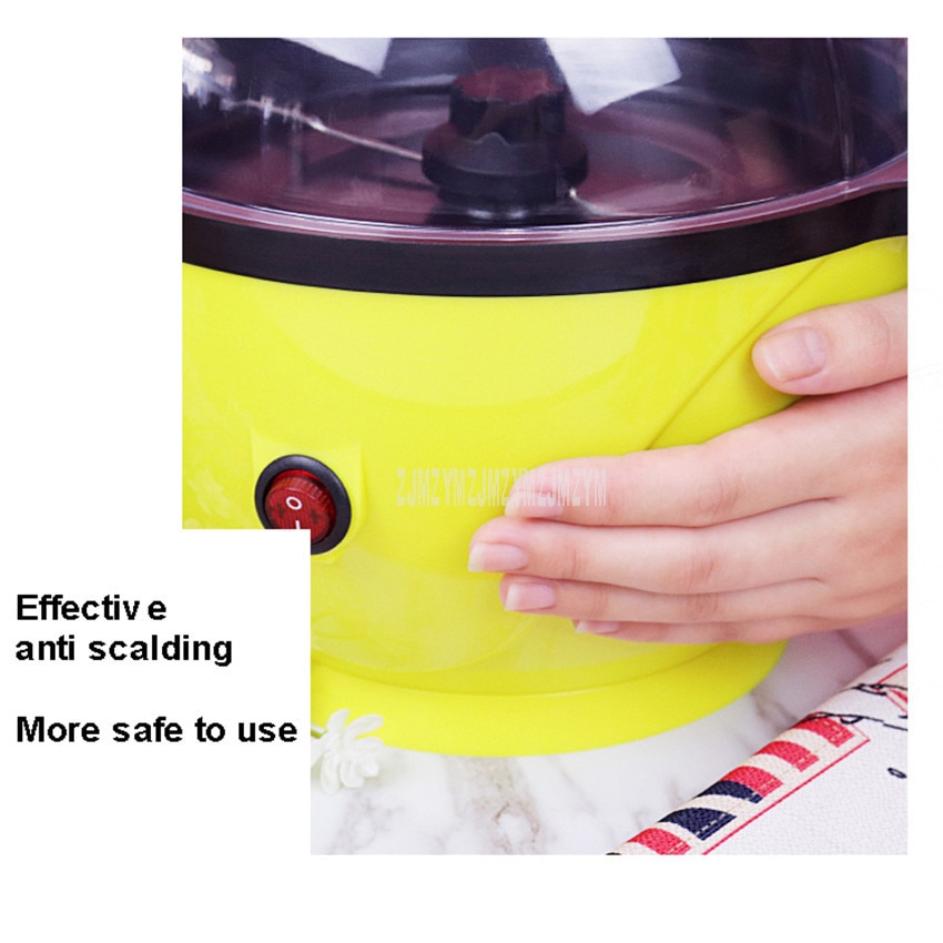 Mini Household Electric Popcorn Maker Machine Non-stick Coating Automatic Natural Corn Popcorn Maker For Home Use JX-MINIPOP01