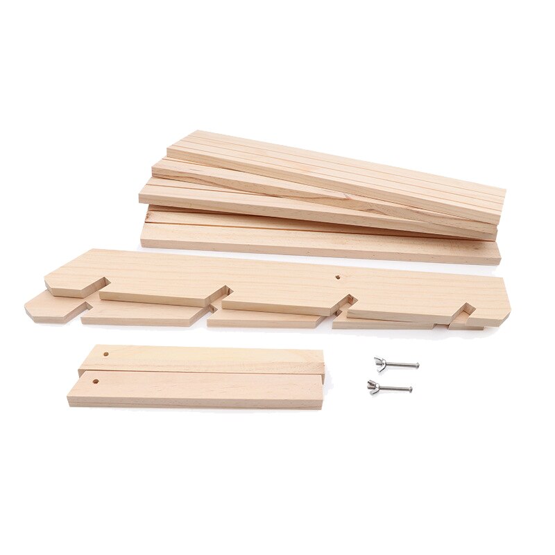 Log Ring Display Rack Multi-Layer Earring Earring Display Rack Jewelry Rack Detachable Earring Card Jewelry Rack