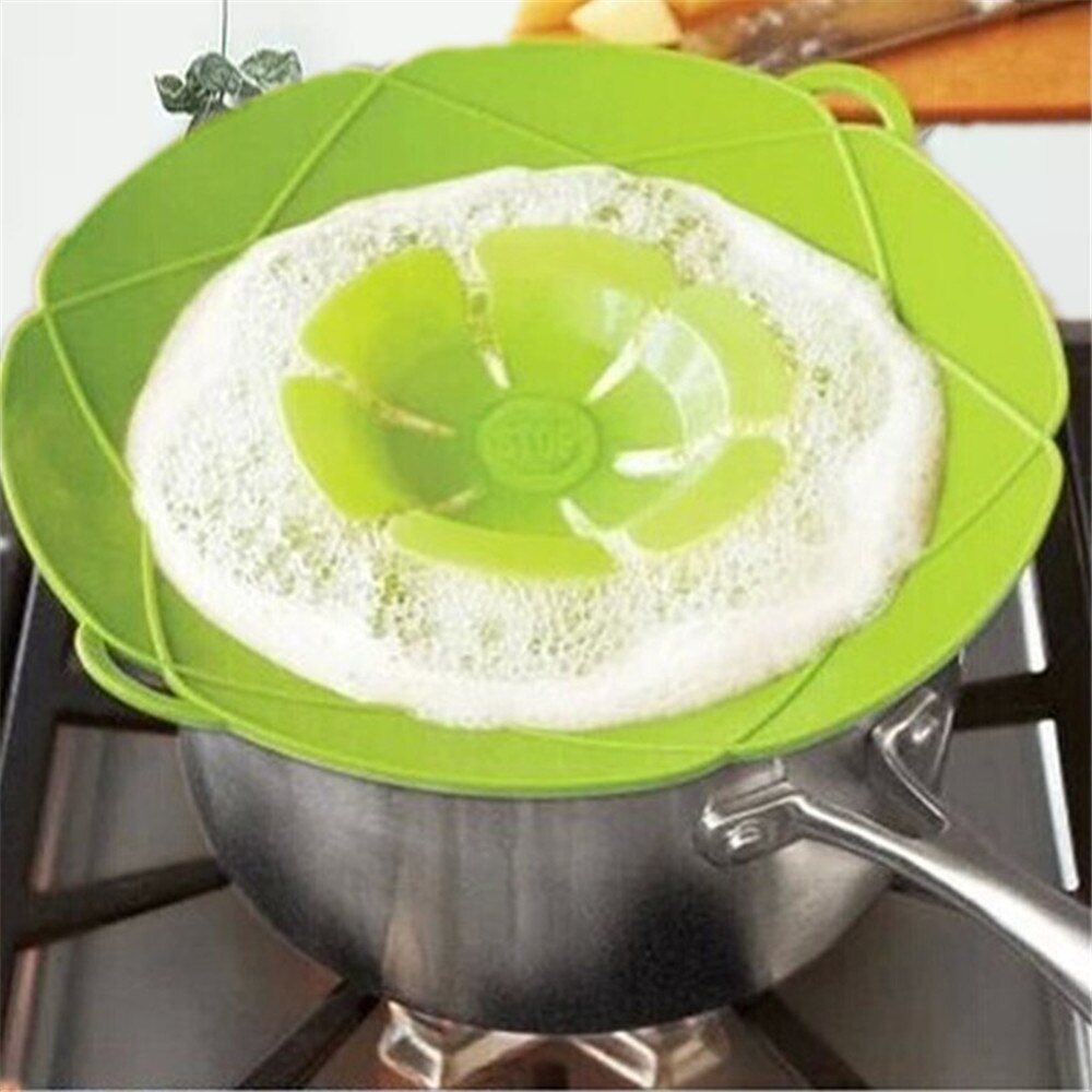 26CM Silicone Pan Lid with Frying Pan Prevent Splash Boiling Dust Pan Lid Flower Wok Pan Lids Pan Cover Silicone Pan Covers