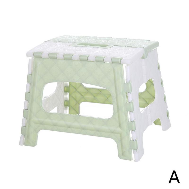 Plast folding trinn krakk hjem sammen utendørs lagring krakk lagring holder sammenleggbare låve utendørs sammenleggbar camping  r6 d 5: En