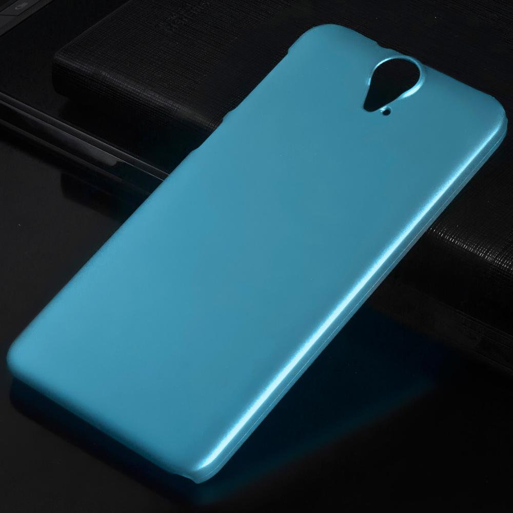 Matte Plastic Coque Cover 5.5For Htc One E9 Plus Case For Htc One E9 Plus Phone Back Coque Cover Case: sky blue