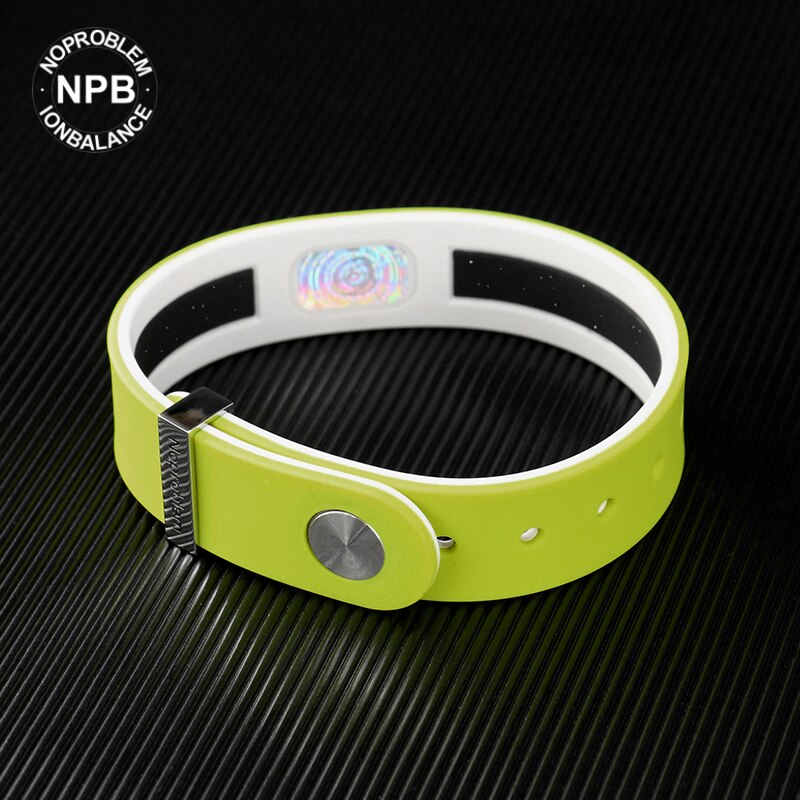【Fda Registration】noproblem Kleurrijke Gezondheid Benifits Ion Balance Macht Siliconen Sport Toermalijn Germanium Armband P209